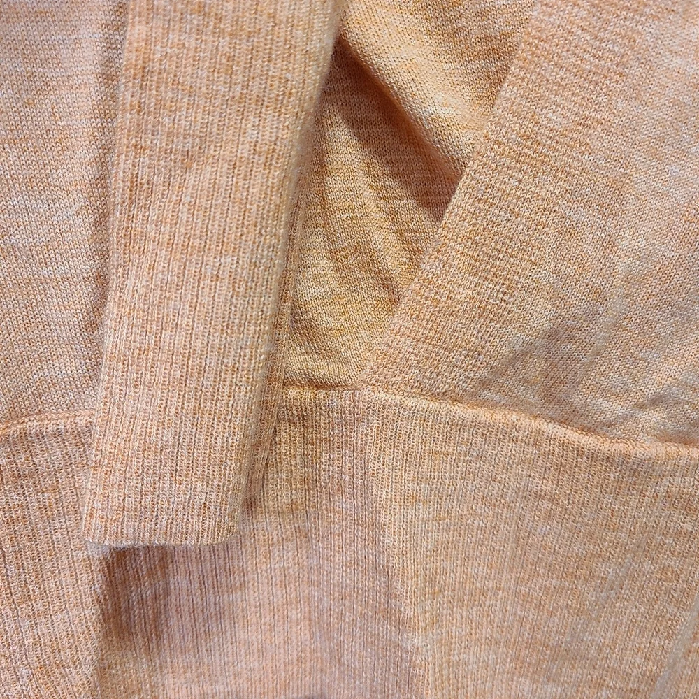 Limited Merino wool blend deep V neck sweater‎ size S euc
